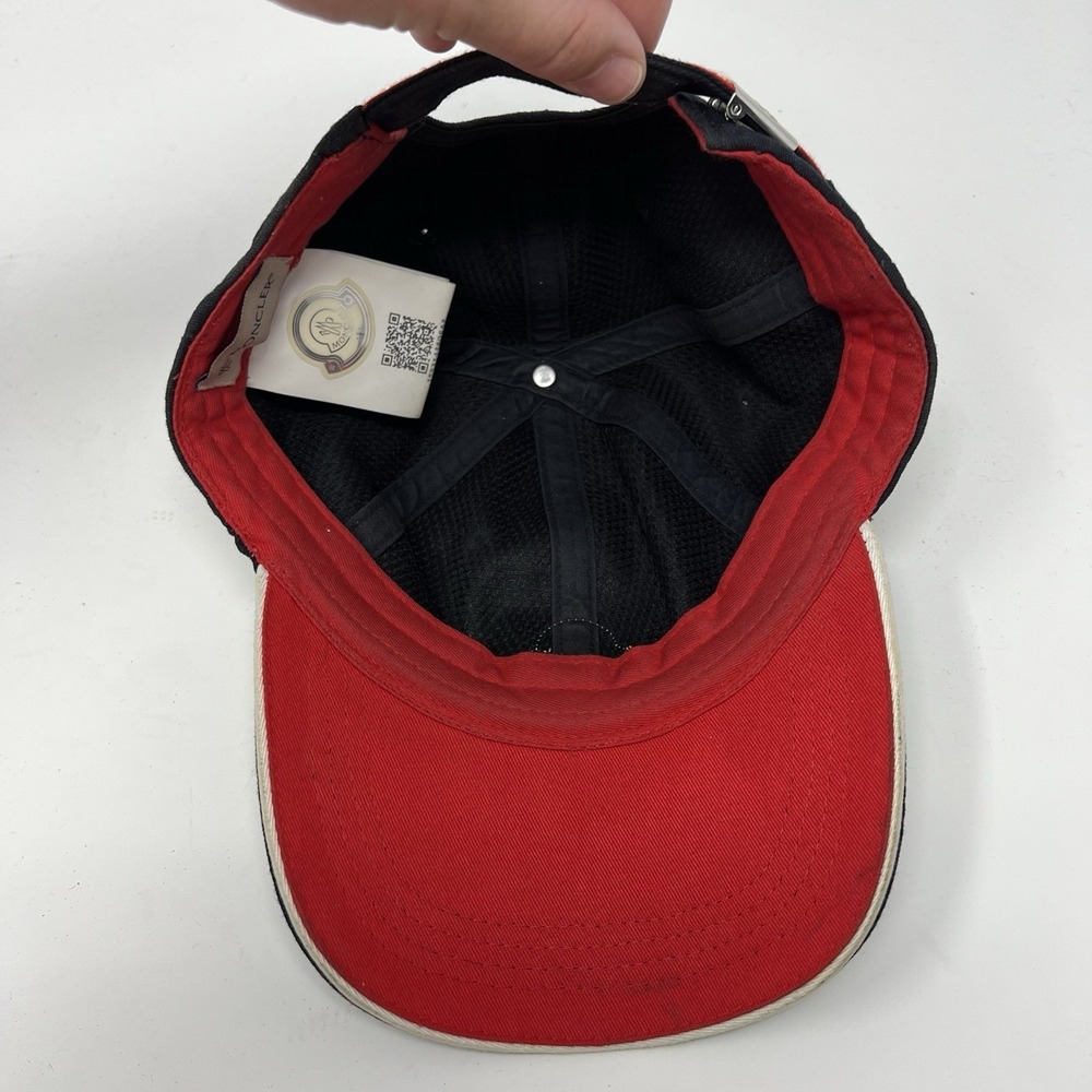 Classic Moncler Blue Red Adjustable Baseball Cap Luxury Casual Designer Hat Cap - Picture 7 of 15